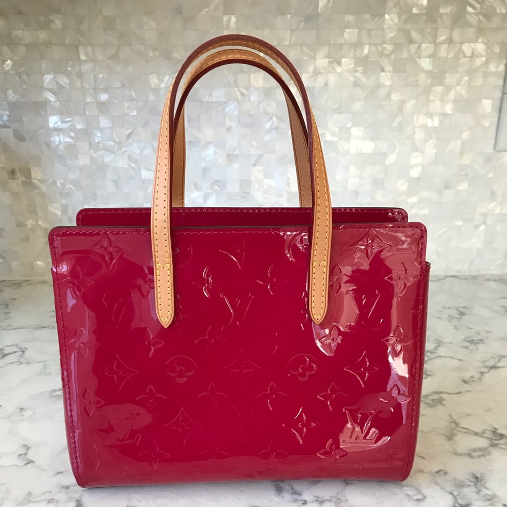 Pink Louis Vuitton handbag